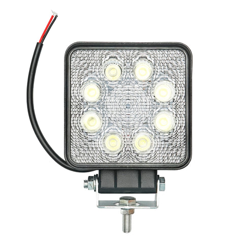 Lámpa, 8 LED-del, 10–60V, 24W, 60° sugárzási szög, flood típus, Breckner Germany