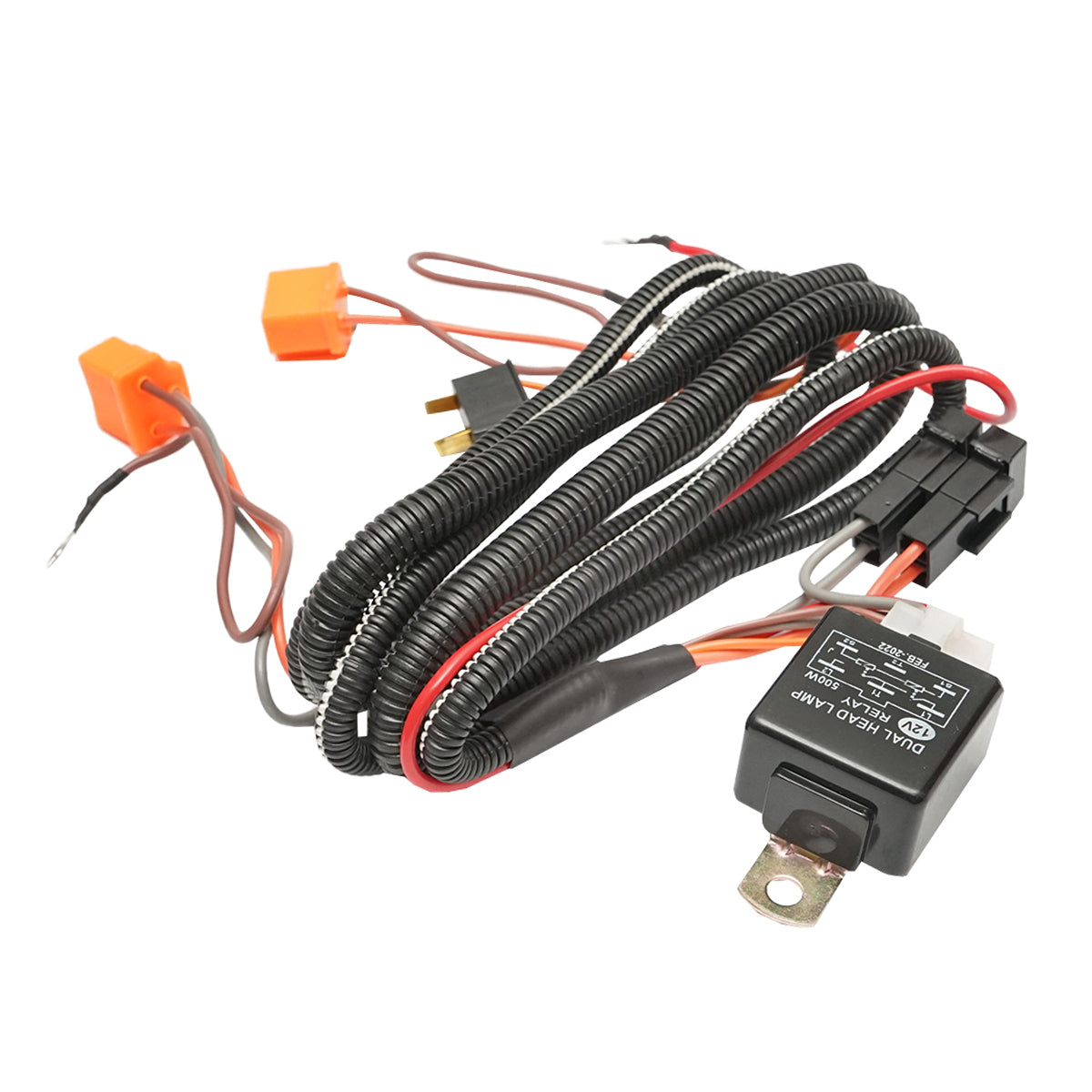 Univerzális elektromos rendszer relével, 12V világításhoz