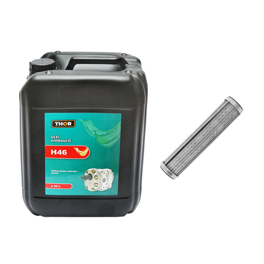 Hidraulikaolaj- és szűrőcsere csomag H46 20L, UTB U-445 traktorhoz