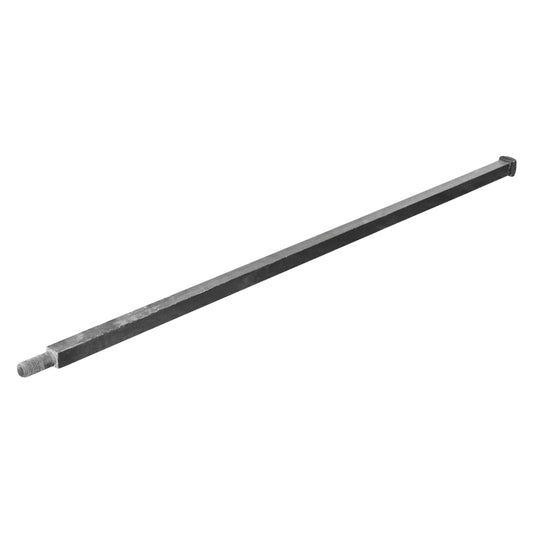 Négyzetes tárcsatengely lengyel fűkaszához 36x36 mm, hossz 1575 mm, M29 menettel, C+F kivitelben