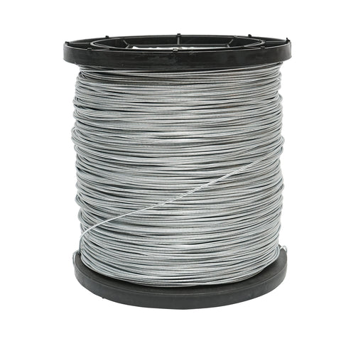 HORGANYZOTT DRÓT ELEKTROMOS KERÍTÉSHEZ, 1,6 MM × 1000 M