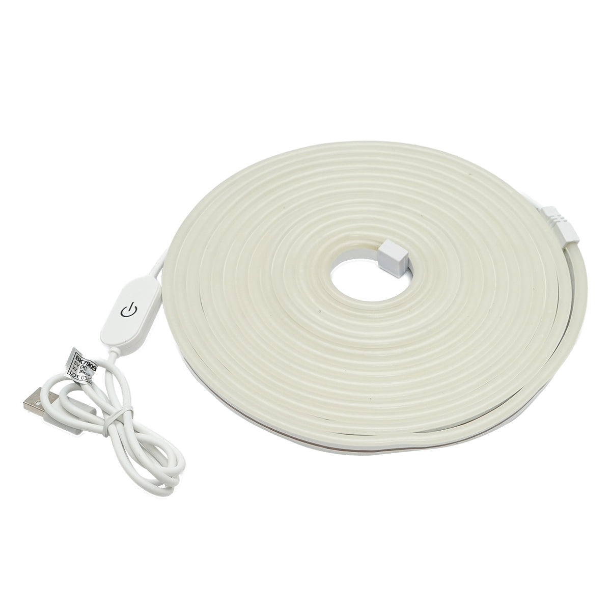 LED szalag 6500K, 5V, USB, 5 m, IP65, Breckner Germany