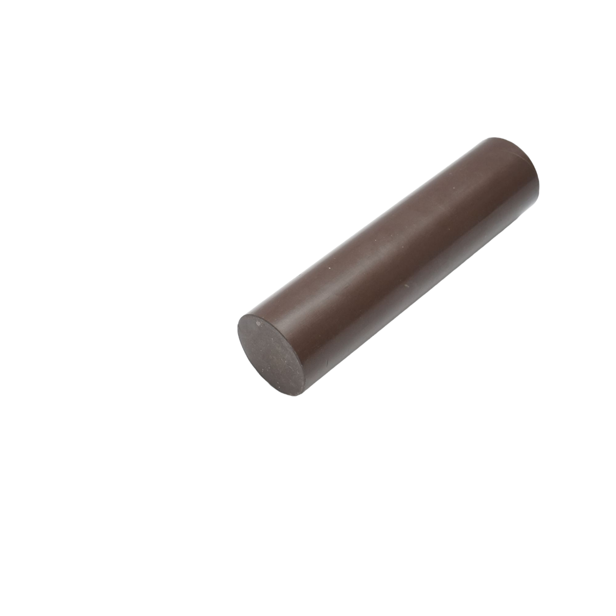 Teflon (PTFE), politetrafluoretilén barna rúd, 200x50mm, 1.45 kg