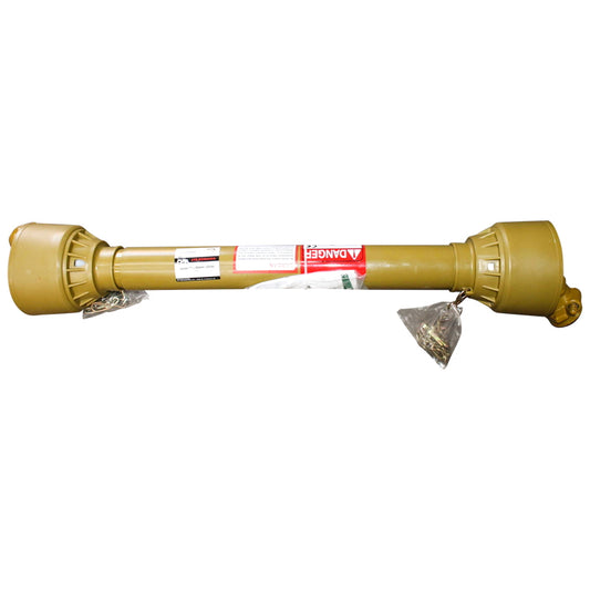 Kardántengely 850 mm, T1, kereszt 22x54 mm, háromszög alakú csővel, 1 3/8" Z=6