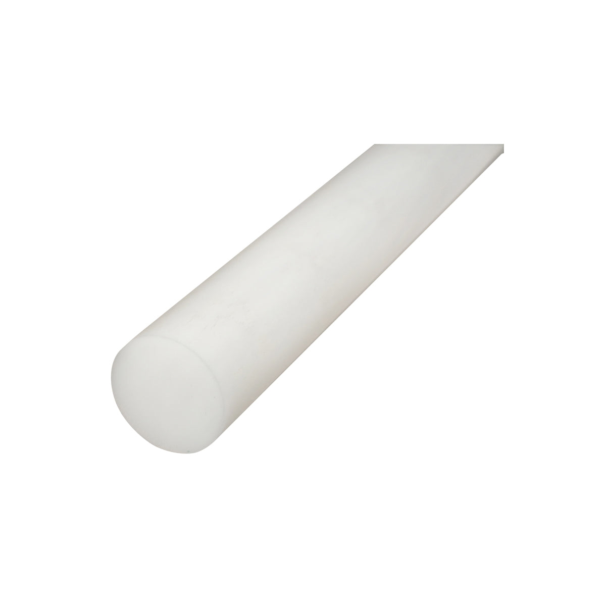 Poliamid, poli-oximetilén (POM) fehér rúd, 1000x50mm, 2.88 kg