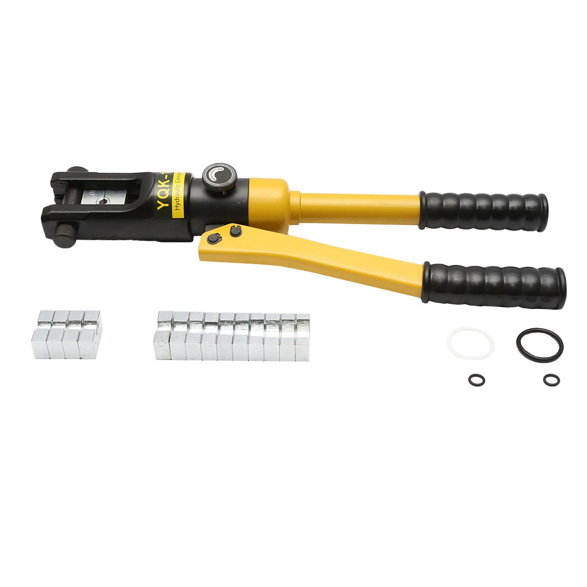 HATSZÖGLETŰ KRIMPELŐ FOGÓ, HIDRAULIKUS 10-120MM YQK-120