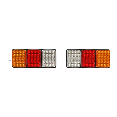 HÁTSÓ LED LÁMPASZETT, 3 FUNKCIÓVAL, 12–24V, 330X140 MM, BRECKNER GERMANY