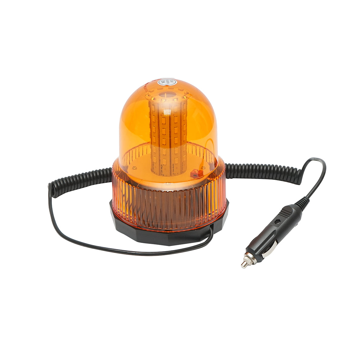LED villogó, 12–24V, mágneses talppal, IP65