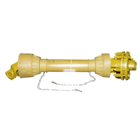 KARDÁNTENGELY 850 MM, T5, KÉTTÁRCSÁS KUPLUNGGAL, KERESZT 30,2X80 MM, HÁROMSZÖG ALAKÚ CSŐVEL, 1 3/8