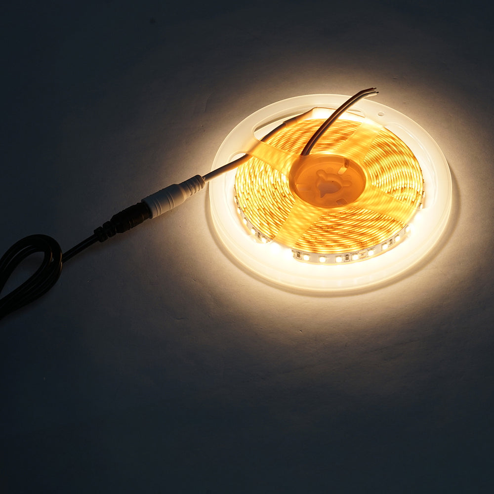 Led szalag 2835, 9.6w/m, 3000k, 12–220V, 5 m tekercs, 120 LED/m, IP20, BRECKNER GERMANY