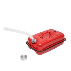 FÉMTARTÁLY, VÍZSZINTES, 5L, FLEXIBIL TÖMLŐVEL ÉS CSAVAROS KUPAKKAL