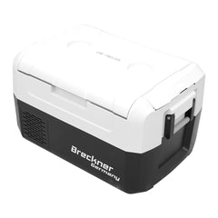 AUTÓS HŰTŐSZEKRÉNY, 35L, KOMPRESSZOROS, 12–24V, 60W, HŰTÉSI TARTOMÁNY: -18 °C – +10 °C, BRECKNER GERMANY