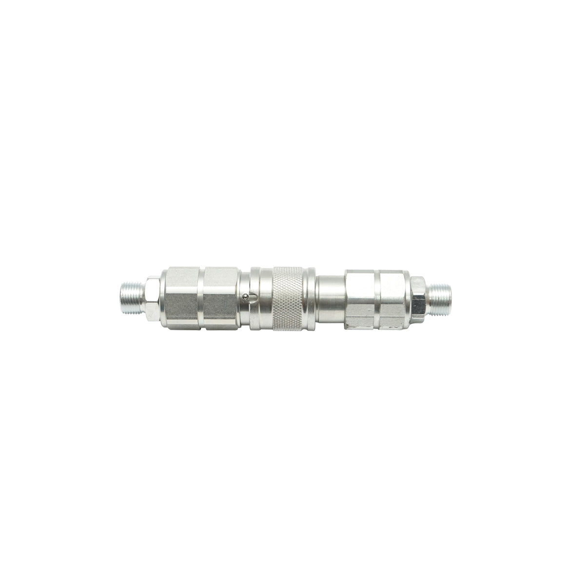 Gyorscsatlakozó készlet 3/8" (átmenő szelep, anya + apa) egyenes adapterrel