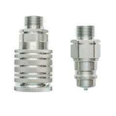 Hidraulikus gyorscsatlakozó pár külső menettel, M20×1.5 mm, Breckner Germany