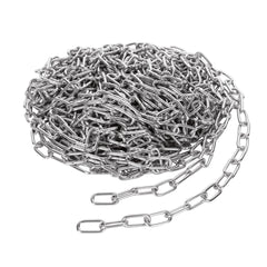 HORGANYZOTT ACÉLLÁNC, RÖVID SZEMŰ, 5MM, DIN5685A, 50M