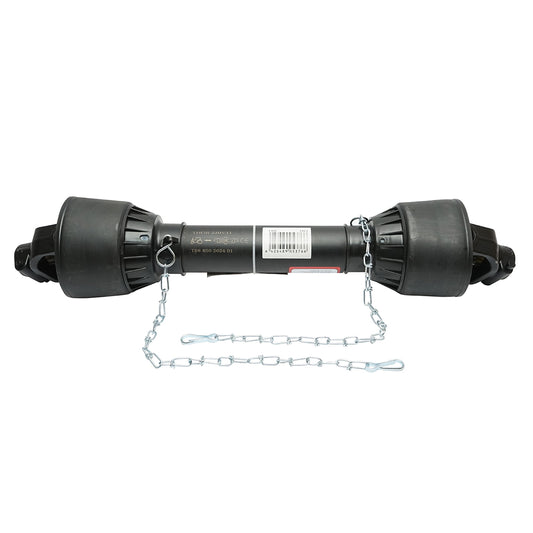 Kardántengely 850 mm, T8, kereszt 35x106,5 mm, háromszög alakú csővel, 1 3/8" Z=6