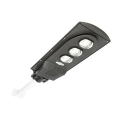 Napelemes LED utcai világítótest 150W, 6500K, IP65, napelemmel, mozgásérzékelővel és oszlopra szereléssel, Breckner Germany