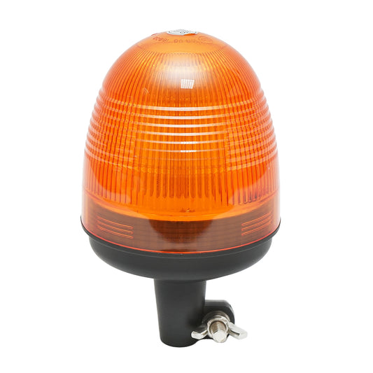 LED villogó, 12–24V, lábra szerelhető kivitel, 3 funkcióval, IP65