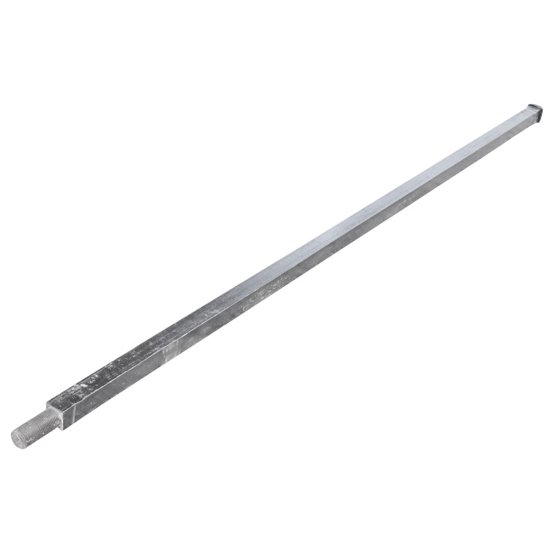 Négyzetes tárcsatengely lengyel fűkaszához 40x40 mm, hossz 2000 mm, M35 menettel, C+F kivitelben