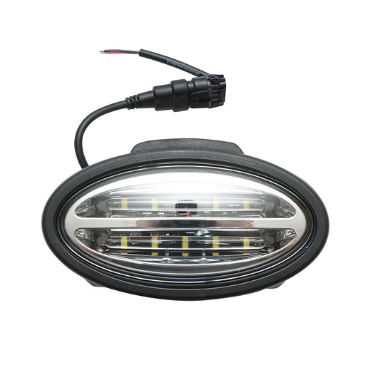 Ovális LED-es fülkeprojektor John Deere-hez, OEM kód: RE331642/UT-W0456