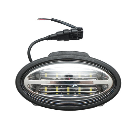 OVÁLIS LED-ES FÜLKEPROJEKTOR JOHN DEERE-HEZ, OEM KÓD: RE331642/UT-W0456