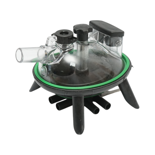 Teljes ovális gyűjtőegység 240 cc, tehénfejő géphez, Breckner Germany