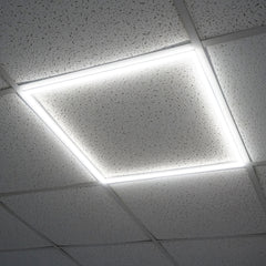 SLIM LED PANEL 48W, 220V, 595X595X7 MM, ÁLMENNYEZETBE, BRECKNER GERMANY