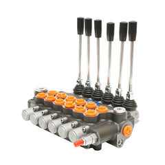 HIDRAULIKUS SZELEP 6 KARRAL, ÁTFOLYÁSI SEBESSÉG 80L/MIN, 15 /+80 BRECKNER GERMANY