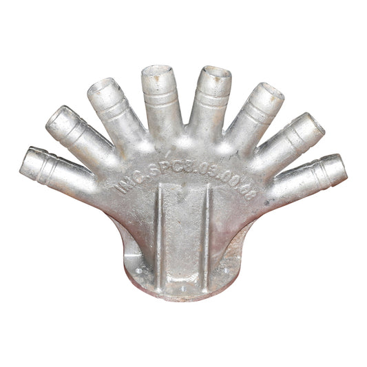 SPC 6 elszívó ház (levegőelosztó / 8 ujjas csatlakozó)