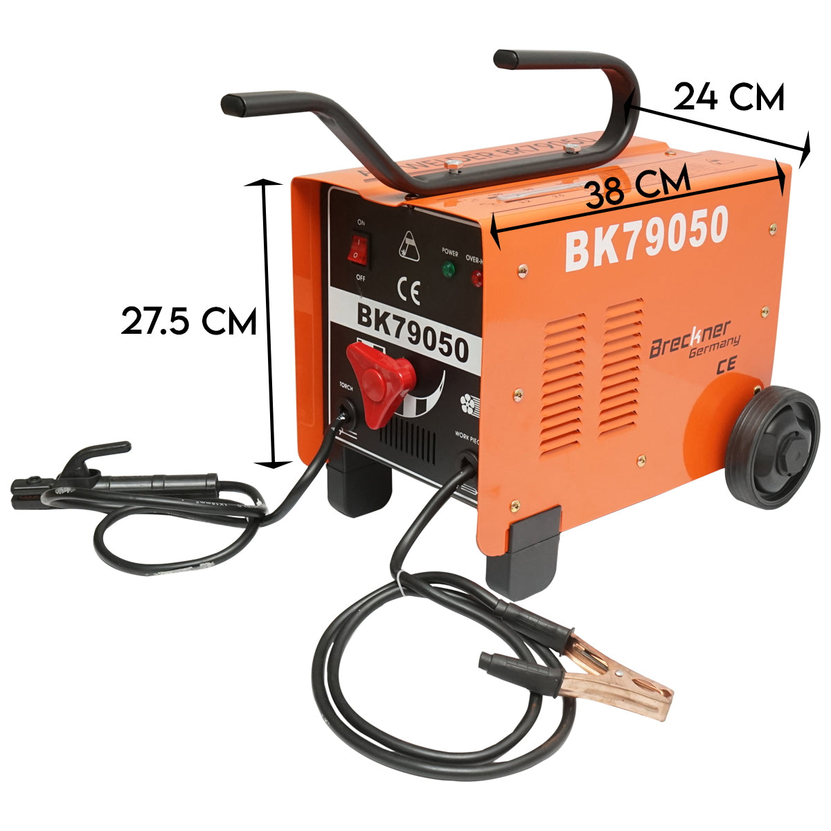 HEGESZTŐGÉP MMA 180A, 220V, ELEKTRÓDA 1.6-3.2MM BRECKNER GERMANY