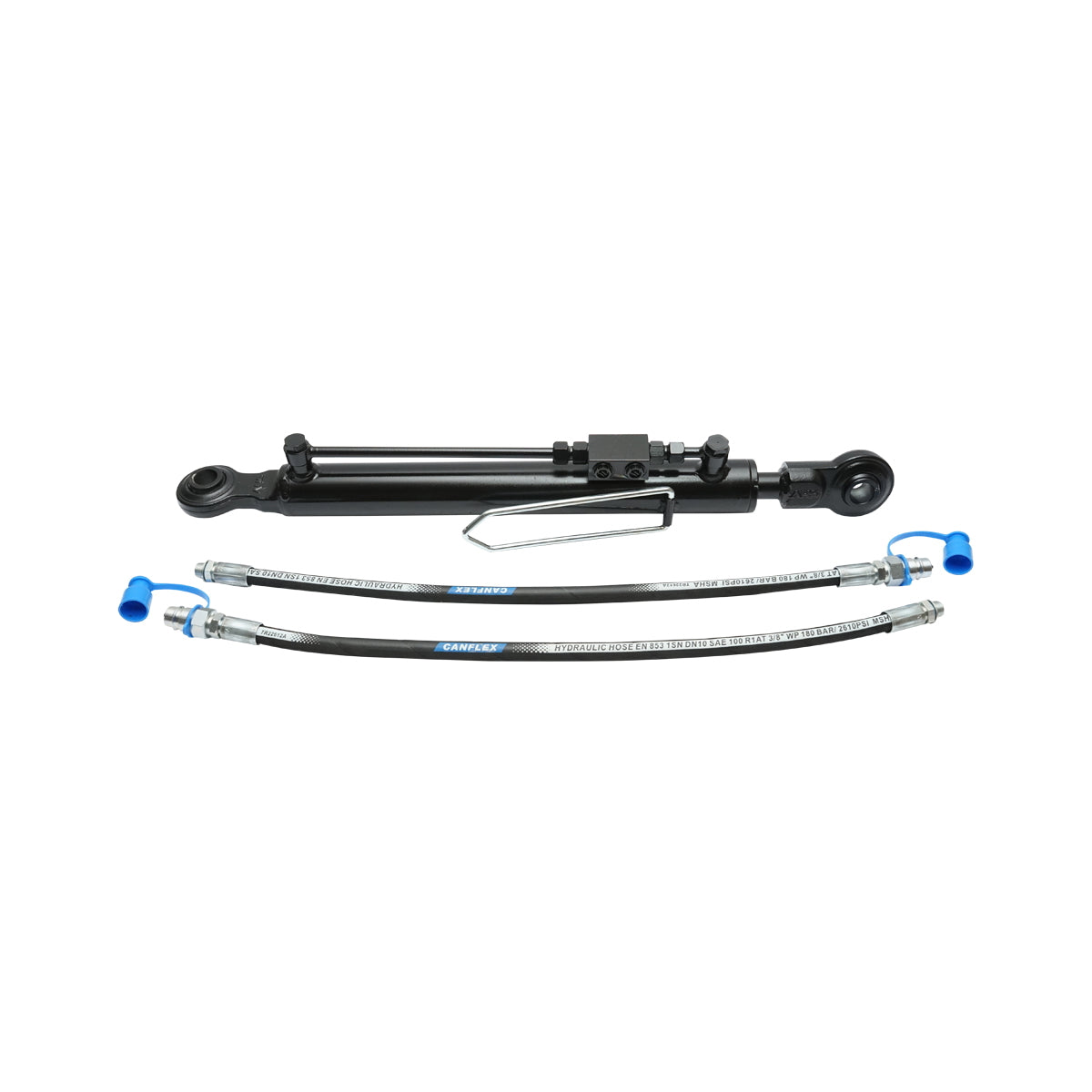 Hidraulikus felső függesztőkar, II–II kategória, zárt hossz 700 mm, löket 375 mm