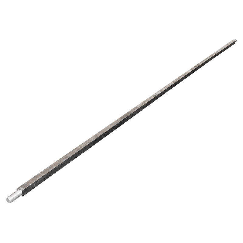 Négyzetes tárcsatengely lengyel fűkaszához 40x40 mm, hossz 4000 mm, M36 menettel, F+F kivitelben