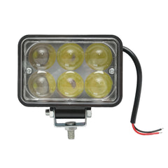 LÁMPA, 6 LED-DEL, 10–30V, 18W, 30° SUGÁRZÁSI SZÖG, SPOT TÍPUS, BRECKNER GERMANY