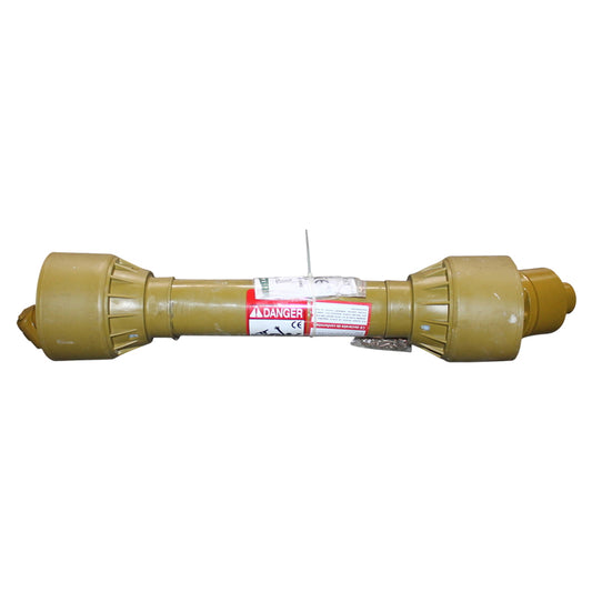 Kardántengely 850 mm, T4, univerzális racsnis kuplunggal, kereszt 27x74,6 mm, háromszög alakú csővel, 1 3/8" Z=6