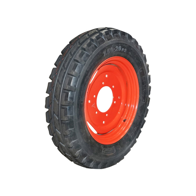 Komplett kerék 750/20, 10PR, F-2, szaggatott futófelület, első traktorkerék, UTB U-650