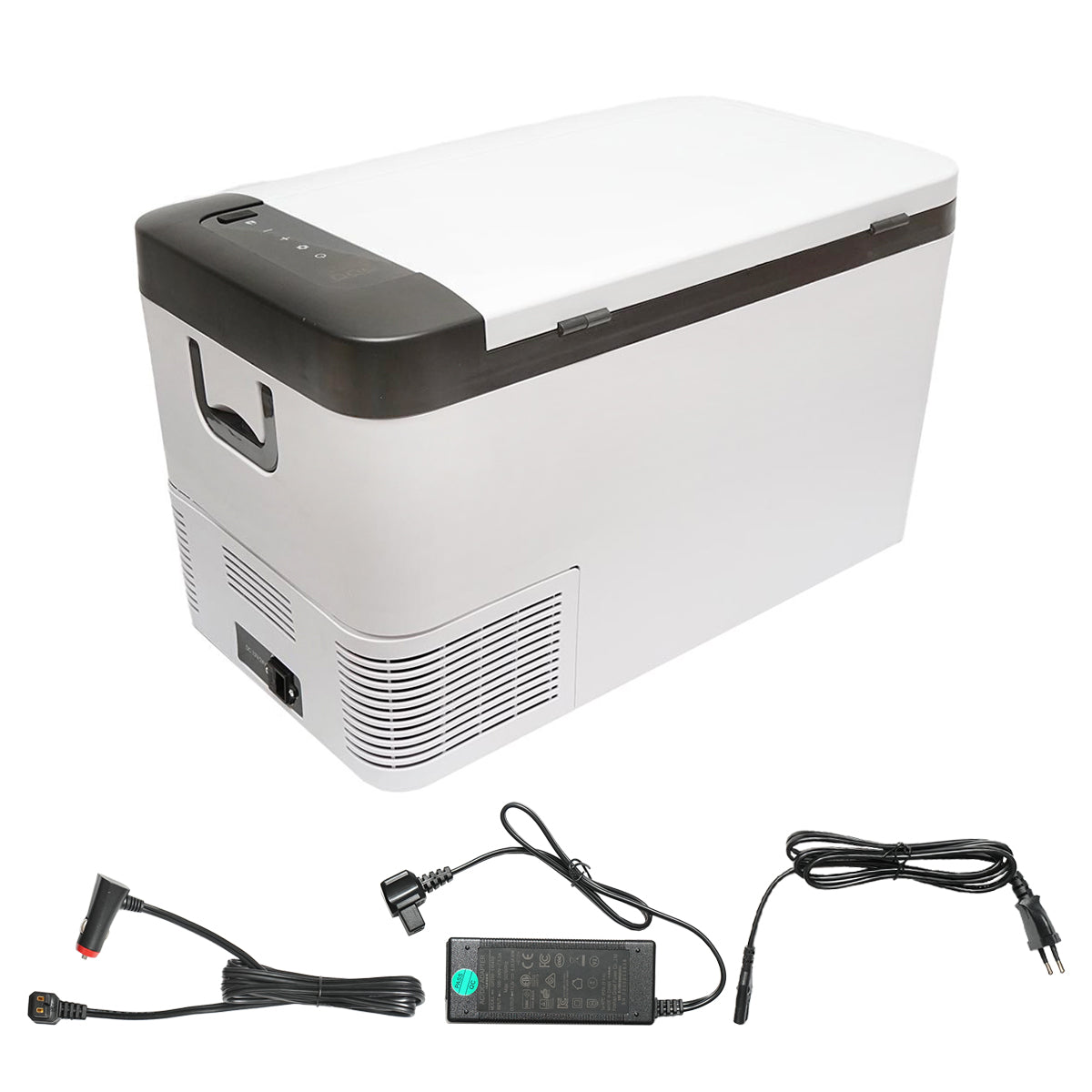 Intelligens autós hűtőszekrény kompresszorral 25L 12-24-220V 60W, Bluetooth