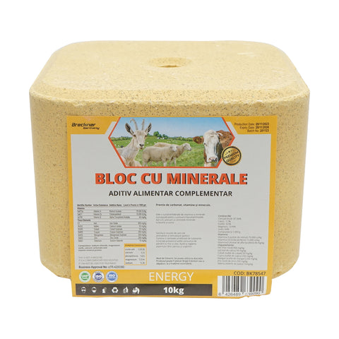 10 kg-os sótömb vitaminokkal és ásványi anyagokkal állatok számára, Breckner Germany
