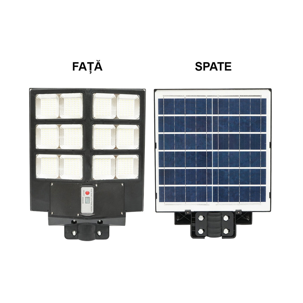 200W LED napelemes uTCai lámpa 6500k, távirányítóval, mozgásérzékelővel BRECKNER GERMANY