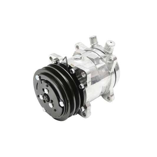 Klímakompresszor A/C New Holland, Case IH gépekhez, OEM kód: 5176185, 9704118, 89508380, 80450805, Breckner Germany
