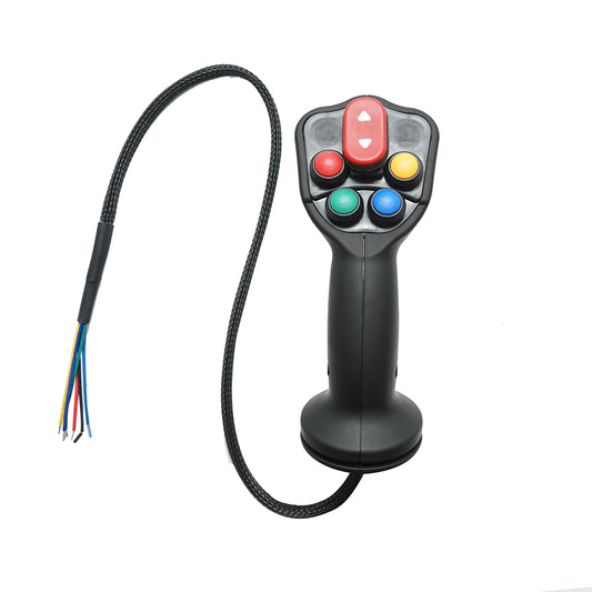 Elektromos joystick, 5 gombos, E-DK-02