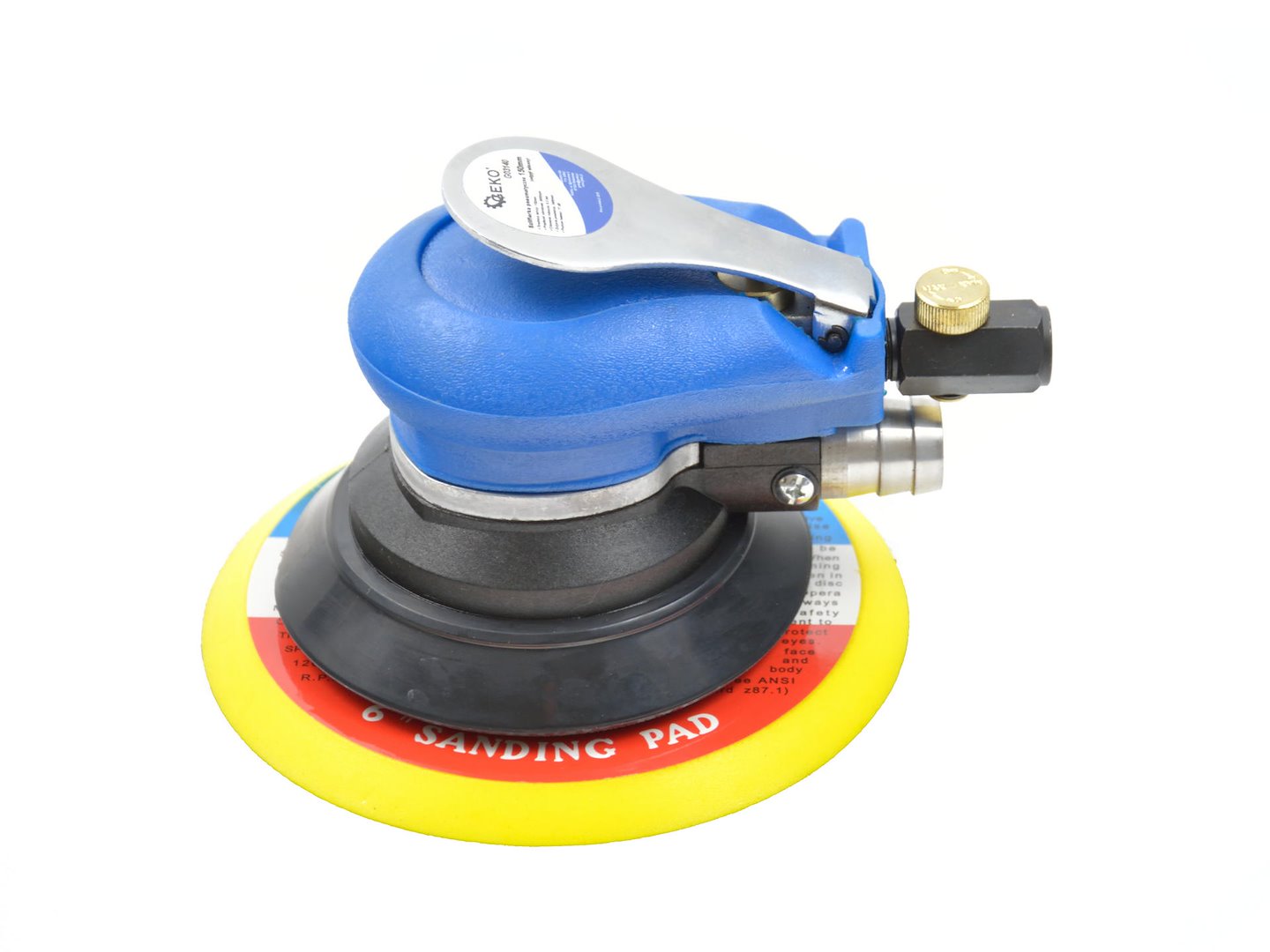 PNEUMATIKUS EXCENTRIKUS CSISZOLÓ PORGYŰJTŐ ZSÁKKAL 150 MM GEKO