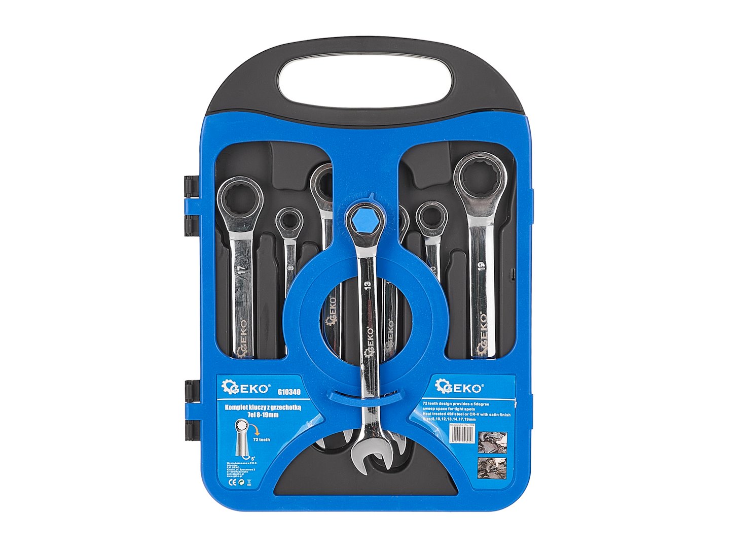 RACSNIS CSILLAG - VILLÁSKULCS KÉSZLET 8-19 MM 7 DB GEKO