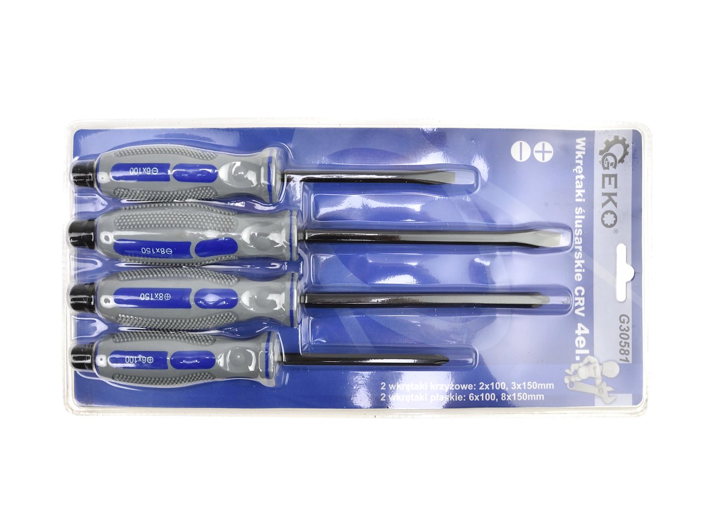 CSAVARHÚZÓ KÉSZLET CRV 4 DB GEKO