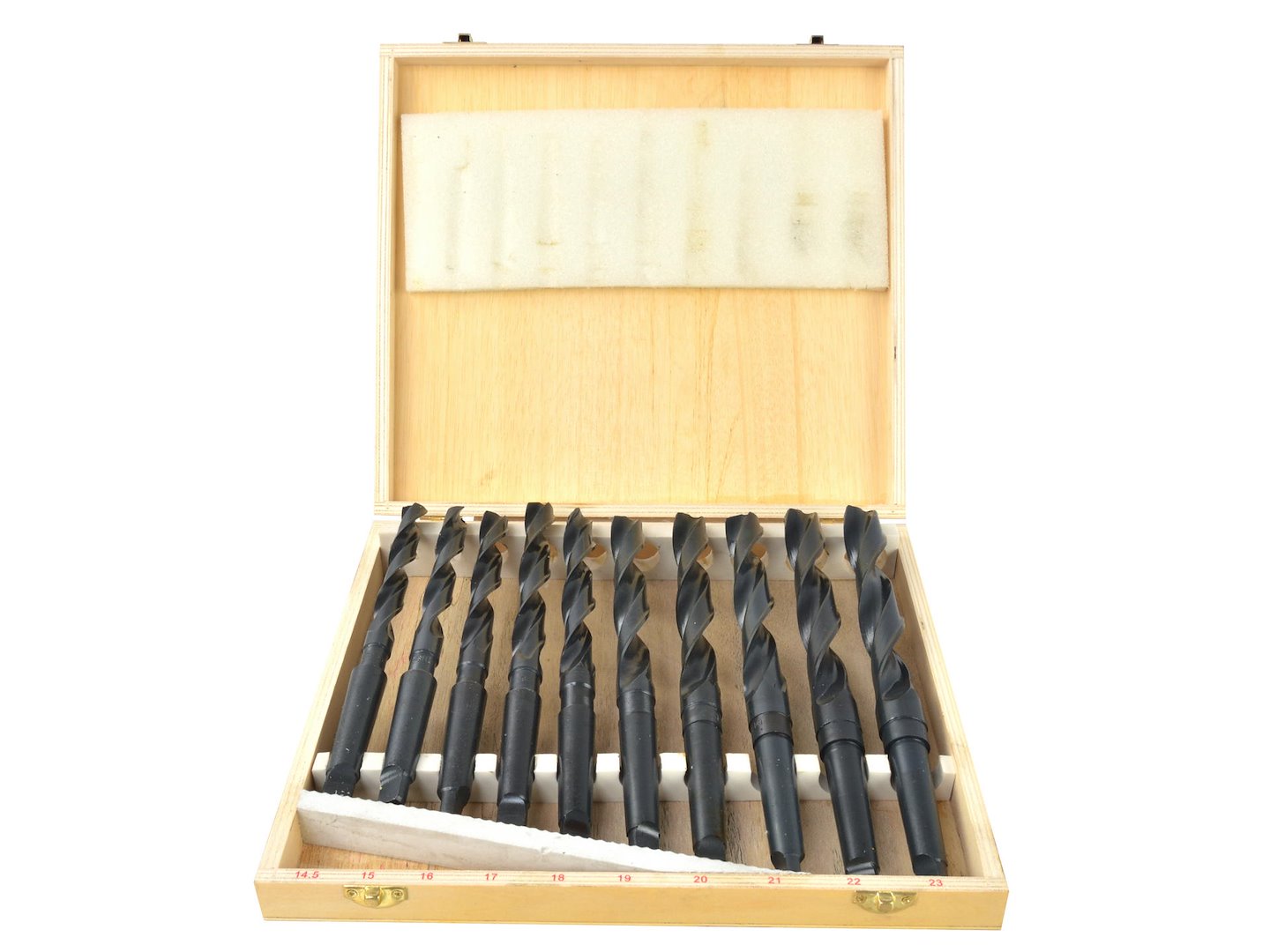 FÚRÓSZÁR KÉSZLET MORSE MK2 14,5–23 MM 10 DB GEKO