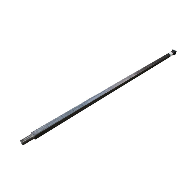 Rövid négyzetes tárcsatengely 8 tárcsához, M27 menet, 148 mm / 153,5 mm hossz, 30 mm négyzet