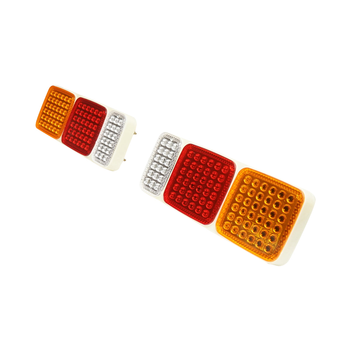 Teherautó hátsó lámpaszett, LED, 430x165 mm, 12/24V, Breckner Germany