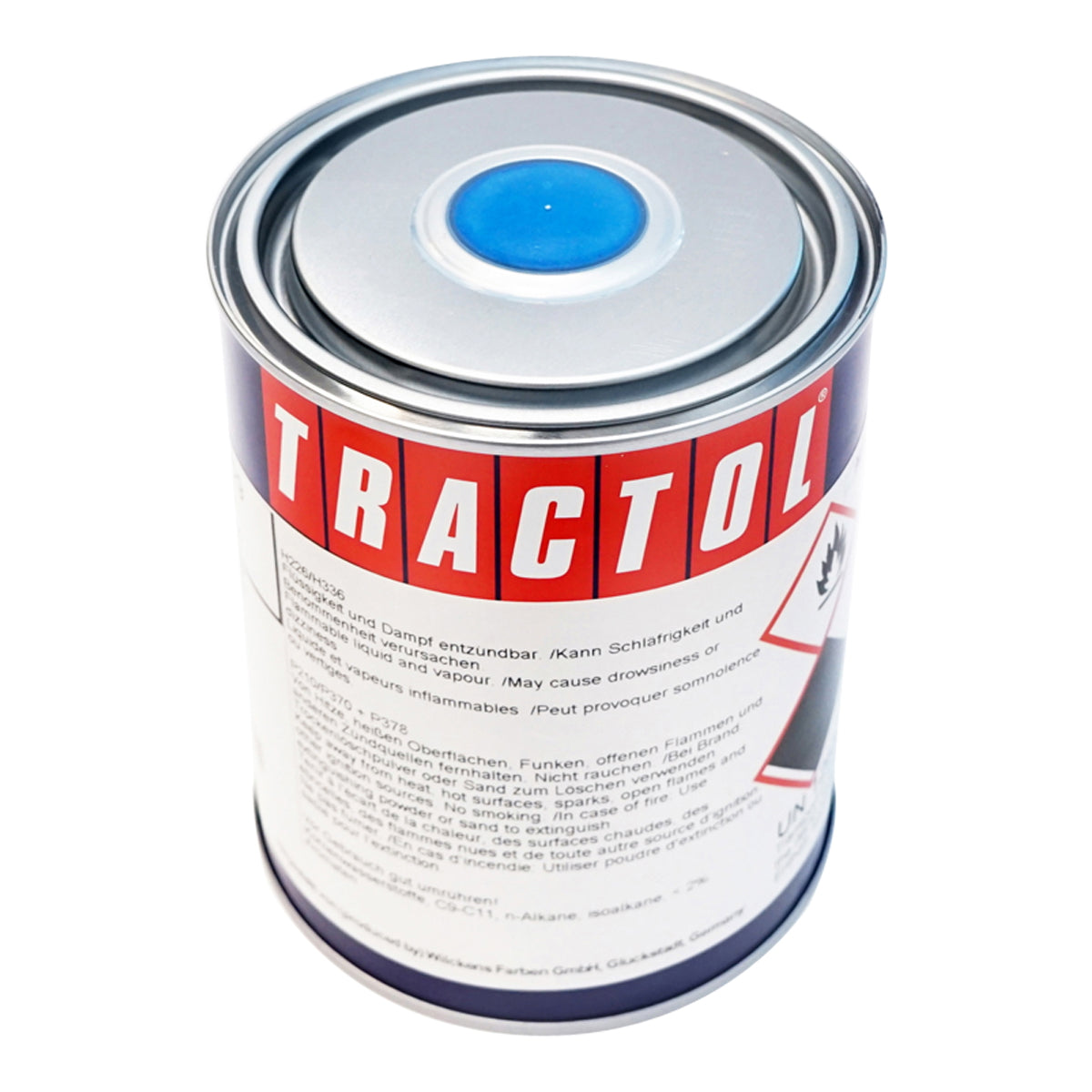 Autófesték kék, Raba típus, 1L, Tractol