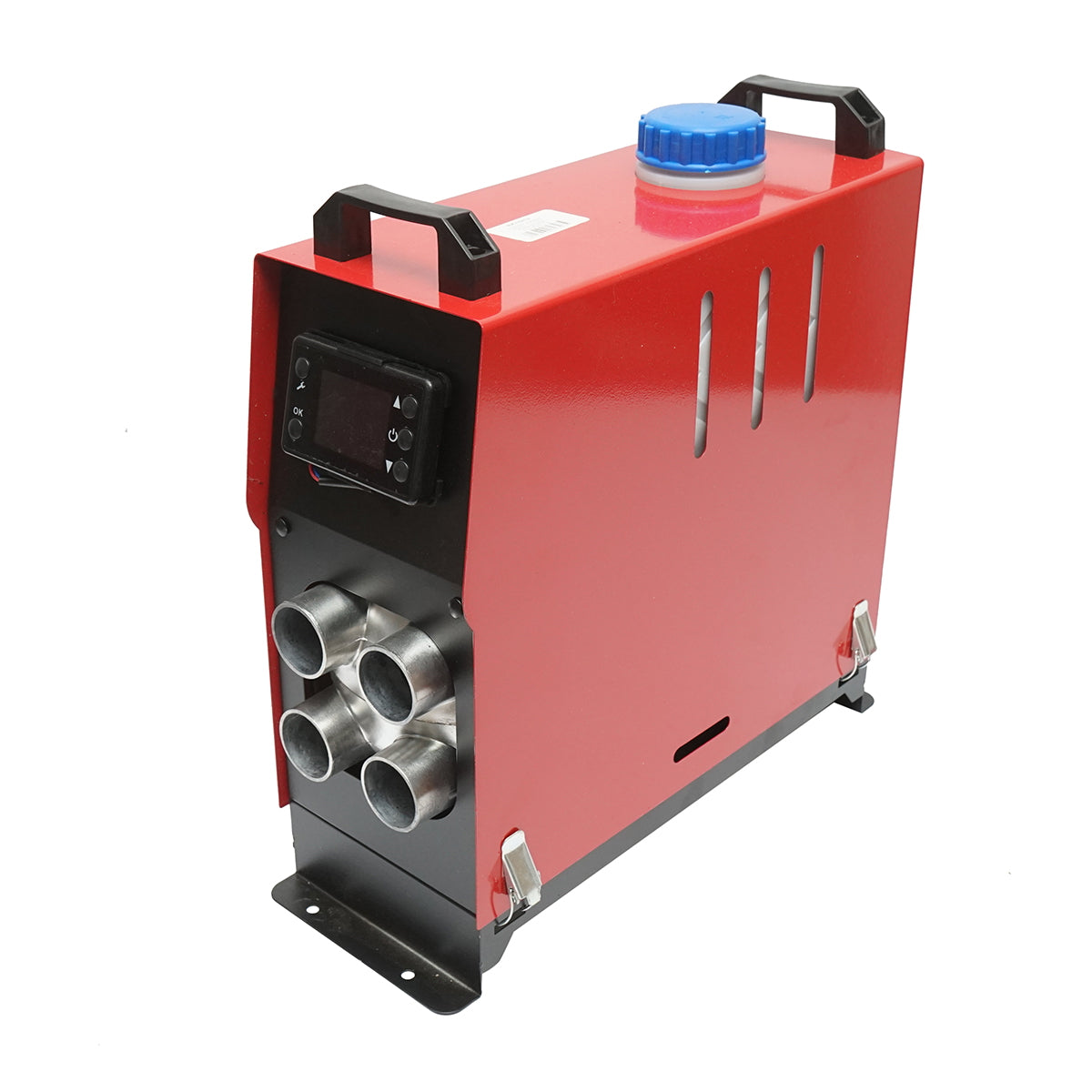 Sirocou, hordozható állóhelyzeti fűtés 12–24V, 5KW, LCD kijelzővel, távirányítóval és Kyocera izzítógyertyával, Breckner Germany