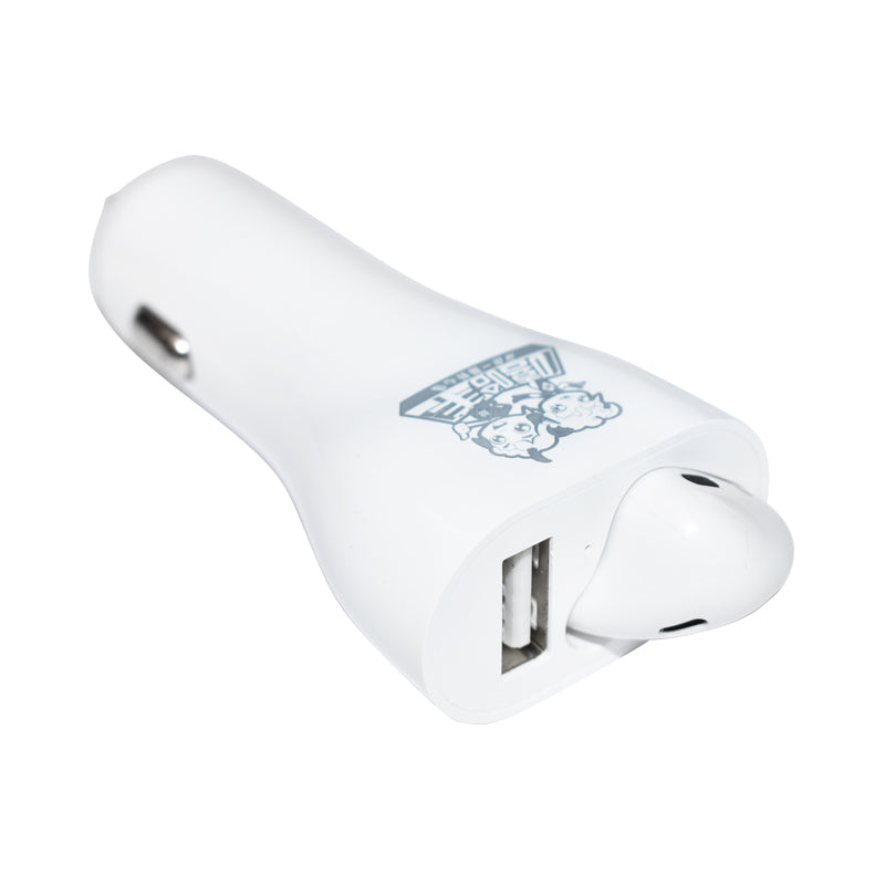 Bluetooth headset szivargyújtós töltéssel
