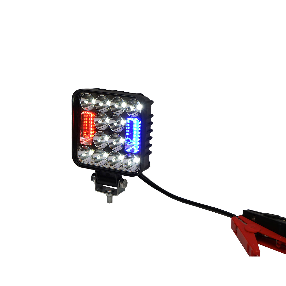 Kombinált LED reflektor, 26 LED-del, 9–80V, 6500K, 103x48x103 mm, IP67, Breckner Germany